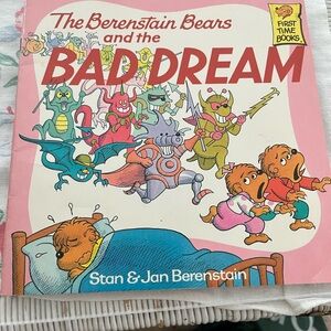 1st edition paperback Berenstain Bears and the Bad Dream 1988